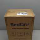 BEDLORE King Mattress Topper, Thick Pillow Top Pad for Back Pain Relief, Cooling Soft Mattress Cover with Deep Pockets 6-18 inch (White)