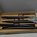 AILBTON 2 Pack 10Ft String Light Poles,Light Poles for Outside String Lights,Outdoor Light Poles with Fork,Metal Pole Stand for Patio,Backyard,Deck