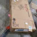 Upholstered Full Size Daybed with Trundle for Bedroom Guest Room Living Room,Solid Wood Bed Frame w/Twin Trundle, No Box Spring Needed,(Beige)