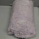 Peopleareok Purple Fleece Butterfly Blanket for Couch Sofa Bed, 3D Butterfly Jacquard Decorative Throw Blankets, Soft Fuzzy Flannel Blanket Suitable for All Seasons(60"80",Purple)