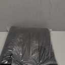 Smiry Dog Door Mat for Muddy Paws, Absorbs Moisture and Dirt, Low-Profile Entryway Mat with Non-Slip Backing, Entry Indoor Outdoor Doormat for Inside Floor (48x30 Inches, Black, Paw) (2'6" x 4' (Rectangular))