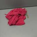 SweatyRocks Women's Halter Backless Sexy Midi Dress Chain Bodycon Party Cocktail Dresses with Slit (Hot Pink)