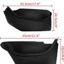 PSLER 4pcs Door Pocket Liners Front & Rear Door for 2025 2026 Refresh Tesla Model Y Juniper, Car Door Side Organizer Tray Mat All-Inclusive