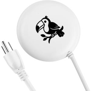 Bird Bath Heater | Pond De-icer, Safety Thermostatically Controlled with Auto Shut-Off, Cast Aluminum Submersible Outdoor Water Heater for Birdbaths, Chicken and Small Animals, 3.6ft Power Cord, 70W