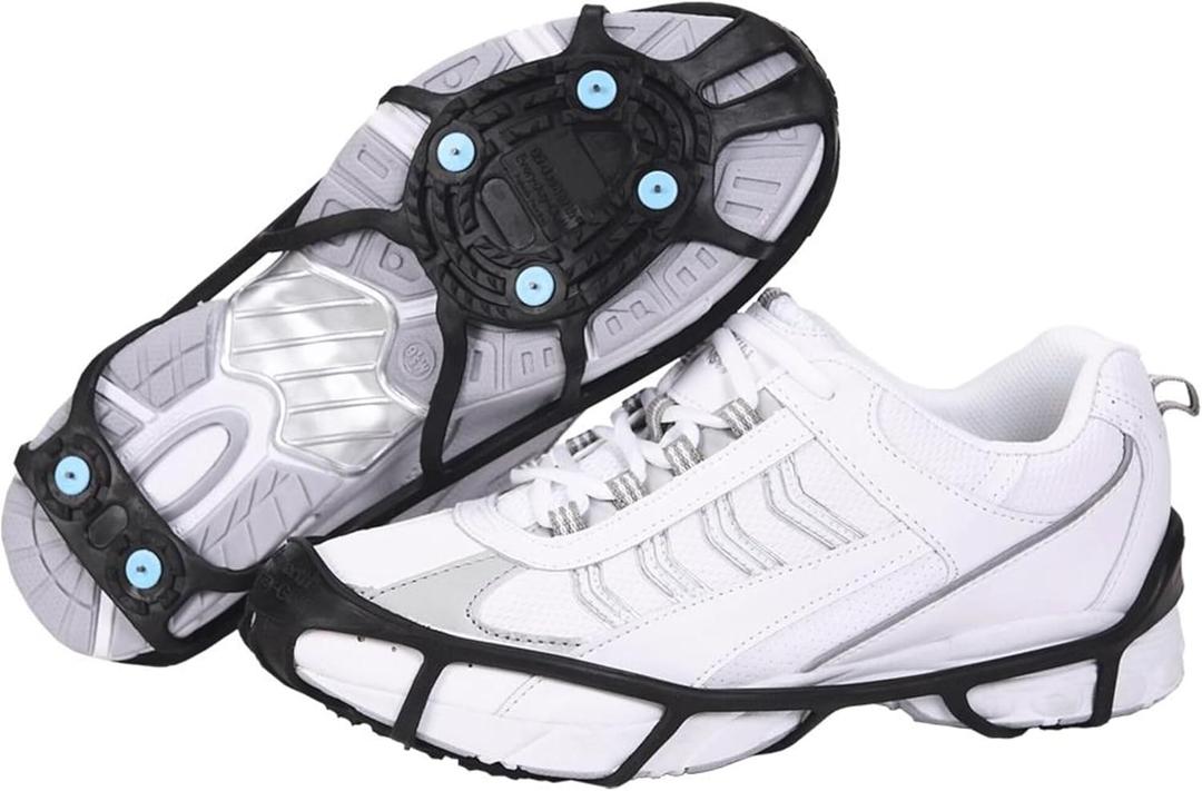 Due North Everyday G3 Ice Cleats for Shoes & Boots - Traction Spikes for Men & Women to Improve Grip on Snow & Ice (Large/Extra Large)