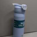 REDUCE Aura Vacuum Insulated 26 oz Water Bottle - Leak-Proof & Chug Spout for Quick Hydration - Keeps Drinks Cold for 30 Hours - Removable Handle for Travel or Gym - Soft Sit Base - Lilac Bud