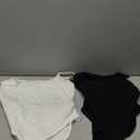 Amazon Essentials Women's Slim-Fit Cami Bodysuit, Pack of 2 Black/White Small