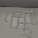 STORi SimpleSort 10-Piece Stackable Clear Drawer Organizer Set | Multi-size Trays | Makeup Vanity Storage Bins and Office Desk Drawer Dividers | Made in USA