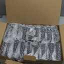 Solar Post Cap Lights Outdoor 16-Pack, Black Waterproof Solar Powered Deck Fence Lights Fit 4x4 Wood/Vinyl Posts, Bright Warm White for Patio, Porch