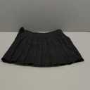 chouyatou Women's Casual Plaid High Waist A-Line Pleated Skirt (Small, H344-Charcoal)