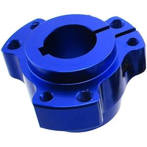 1" Bore With 1/4" Keyway Aluminum Rear Wheel Hubs For Racing Go Kart Drift Trike (Blue)