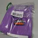 Dirt Bike Seat Cover - White Stripe Universial Seat Cover for Dirt Bike - Motorcycle Motorcross Enduro Seat Covers (Purple)