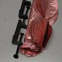 6.6FT Balloon Table Arch Kit  Adjustable Foil Balloon Arch Stand for Birthday, Wedding, Party, Baby Showers and Graduation Decorations  Easy Assembly Party Supplies (Rose Pink)