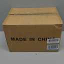 Universal 2.5" (ID) Inlet 2.5" (ID) Outlet Single Chamber Muffler - 13" Total Length (7x9x4 in Body), Aluminum Coated Exhaust with Internal Baffle to Produce Aggressive Deep Sound (2 Pack)