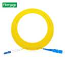 Fibergaga-30M(98ft) OS2 SC to LC Fiber Patch Cable Single Mode, Simplex, Length Option: 0.5M(1.6ft)-100m(328ft) 9/125m 2.0mm Diameter Fiber Optic Cords,LSZH, OS1/OS2 Compatible