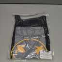 LovelyWholesale Graphic Crop Tops for Women Cropped Tank Tops V Neck Ribbed Shirts Black Smile X-Large (XS)