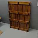 Utoplike (24"x18") Teak Wood Bath Mat, Shower Mats for Bathroom, Large for Spa Home or Outdoor