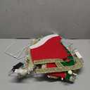 EAMBRITE Christmas Decorations Outdoor, 42 Inch Christmas Reindeer & Sled with 117 Warm White Lights, Motion Sensor 2D Music Lighted Deer Christmas Decor for Xmas Tree Lawn Porch Garden