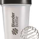 BlenderBottle Classic (Discontinued Style), 20-Ounce, Clear/Black