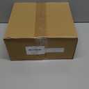 LazBlinds Vertical Blinds Replacement Slats - Room Darkening Fabric Slats for Sliding Doors & Windows, Easy-Cut Polyester, White Texture (98" W x 84" L, 25 Pcs)