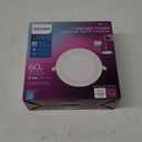 Philips 2.64 x 6.89 x 6.93 Inches LED 60-Watt 6-inch Canless Downlight
