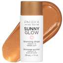 Pacifica Sunny Glow Liquid Face Bronzer Drops - Face Makeup Bronzing For Face & Cheeks for Instant Sun-Kissed Glow - Vitamin C & Glycolic Acid Infused Liquid Bronzer Illuminating Highlighting Clean (1 Fl Oz (Pack of 1))