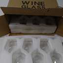 Wine Glasses Set of 12, 12oz Clear Red/White Wine Cup, Long Stem Wine Glasses for Party, Wedding and Home