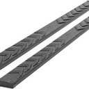 Rough Country BA2 Running Boards for Ram 1500 (2009-2018) & 2500 Crew Cab (2010-2022) - Wide 5" Non-Slip Side Steps