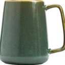 Extra Large Ceramic Coffee Mug,24 Oz,Oversized Tea Cup for Home and Office,With Big Handle,Dishwasher and Microwave Safe (24 Oz Green)