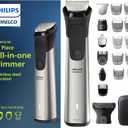 Philips Norelco Multigroom Series 9000-21 Piece Men's Grooming Kit for Beard, Body, face, Nose, Ear Hair Trimmer w/Premium Storage case, MG9510/60