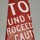 SmartSign Stop - Sound Horn, Proceed with Caution Anti Slip Adhesive Octagonal Floor Sign | 24" x 24"