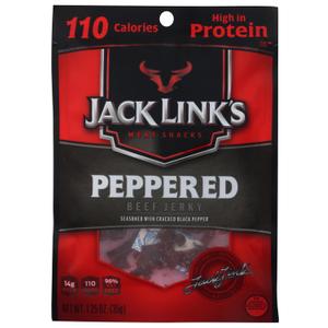 3 x JACK LINKS 10000008421 1.25 oz Pepp Beef Jerky (EXP 02/19/27)