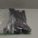 Rfiver Table Top TV Stand with Height Adjustable TV Legs, TV Stands Base with Cable Management for Most 37 to 86 Inch Flat or Curved TVs, Steel TV Feet Holds up to 150 lbs, Max VESA 800x600mm, Black