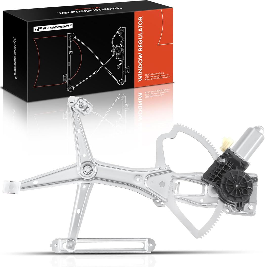 A-Premium Power Window Regulator with Motor Compatible with Mercedes-Benz W163 ML320 ML350 ML430 ML500 ML55 AMG Front Left Driver Side