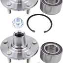 MOTOKU Front Wheel Hub Bearing Assembly for Dodge Caliber 2007-2012, Jeep Compass, Patriot 2007-2017, Mitsubishi Lancer FWD 2008-2017, Outlander 07-2020, Outlander Sport 2011-2023, Outlander PHEV