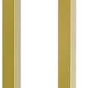 Titanium Gold Square Barn Door Handles 12"/16"/18"/24"/36"/48"/59'', Pull Push Long French Door Handle Double Sided, Large Front Exterior Shower Door Pull Handles