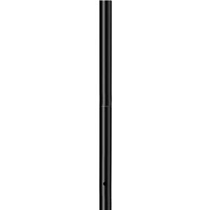 Accessories 3" x 84" Outdoor Light Post in Black for for Outdoor Residential Porch, Terrace, Courtyard, Garden, Driveway, Family Lawn, Walkway