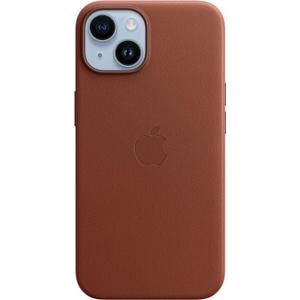 Apple iPhone 14 Leather Case with MagSafe - Umber