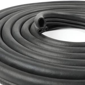 VAGURFO Rubber Edge Trim,Car Weather Striping,Door Rubber Seal Strip Trim Seal,Automotive Weather Stripping Edge Guard for Cars, Boats, RVs, Trucks, and Home Applications (30FT)