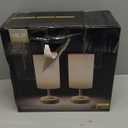 Cordless Lamp, 2Pack, Dimmable, Ambient Light, 2700K, Timer, Touch Control, Portable, LED, Battery Operated, Rechargeable, Wireless, Desk Lamp, Kitchen Lamp, Fabric Shade, for Bedroom, Living Room