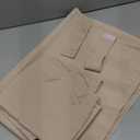 HOMEIDEAS Non-See-Through Beige Privacy Sheer Curtains, 52 X 72 Inches Long 2 Panels Taupe Sheer Curtains Light Filtering Window Drapes for Bedroom Living Room