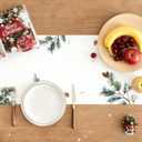 Cute Christmas Table Runner Winter Merry Christmas Decorations Indoor, 13 x 72 inches