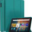 All-New 8inTablet Case, Smart Trifold Stand Case with Hard PC Back and Auto Wake/Sleep Emerald