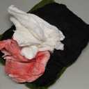 8 Pack Halloween Creepy Cloth Halloween Decorations Clearance- 30x72 Inch Spooky Fabric Cloth, Creepy and Spooky Halloween Decorations for Party Outdoor Or Indoor (2 Black, 2 Red, 2 White, 2 Green)