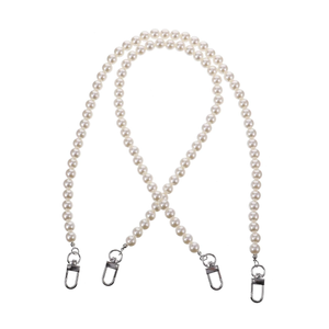 2pcs Metal Pearl Waist Chain for Jeans, Pants, and Bags, Vintage Geometric Design with Buckle for Punk, Hip-Hop, and Casual Styles