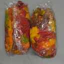 RECUTMS 2 Pack Fall Garland Maple Leaves Outdoor 5.8Ft/Pieces Fall Hanging Vine Garland Autumn Foliage for Thanksgiving Dinner Christmas Halloween Fireplace Door Mantle Garden Fence Porch Arch Decor (Ayellow)