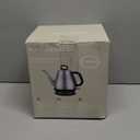 Anfilank Electric Gooseneck Kettle, 1L 1500W Fast Boil, 100% Stainless Steel BPA Free Pour-Over Coffee & Tea Kettle, Water Boiler with Auto Shut & Boil-Dry Protection, Silver