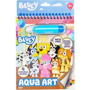 Bluey Aqua Art Friends Forever
