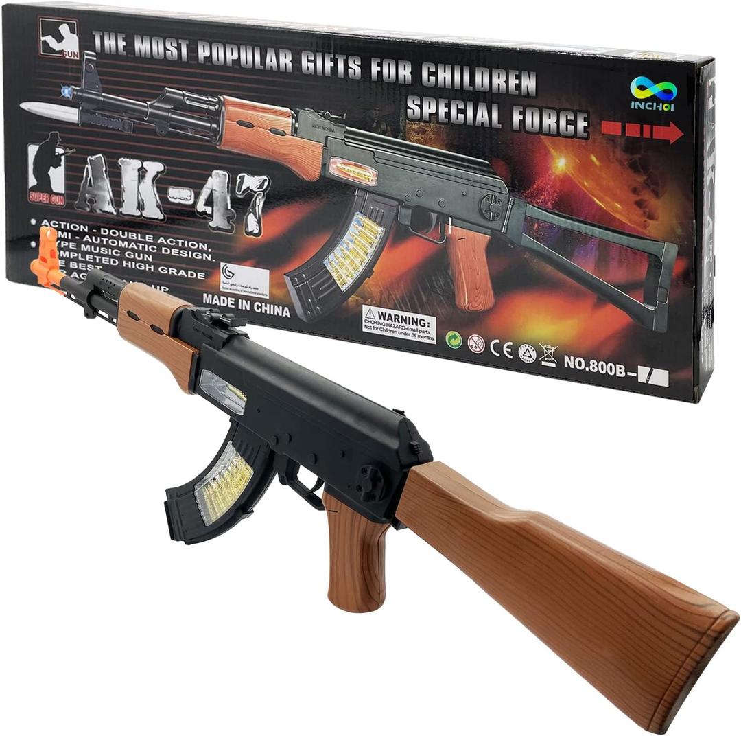 Special Forces AK-47 Electric Gun Toy P Most Popular Gifts for Children Children Special Toy Gun with Dazzling Light, Amazing Sound & Unique Action