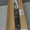 Ivilon Tension Curtain Rod - Spring Tension Rod for Windows or Shower, 24 to 36 Inch. Warm Gold